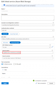 Using Key Vault managed storage accounts and SAS tokens in Azure Data ...