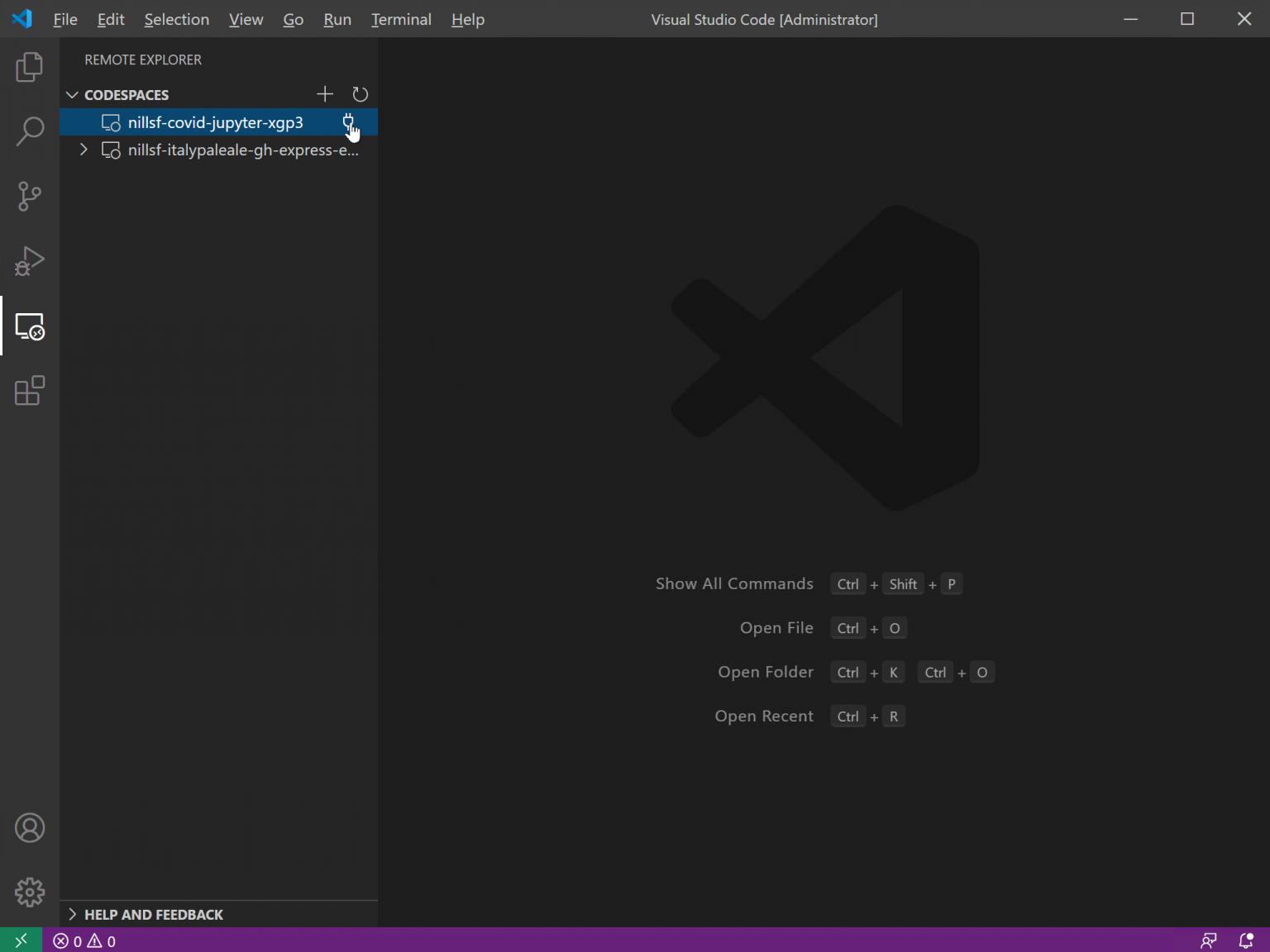 How To Connect GitHub Codespaces To A Local Visual Studio Code – NillsF ...